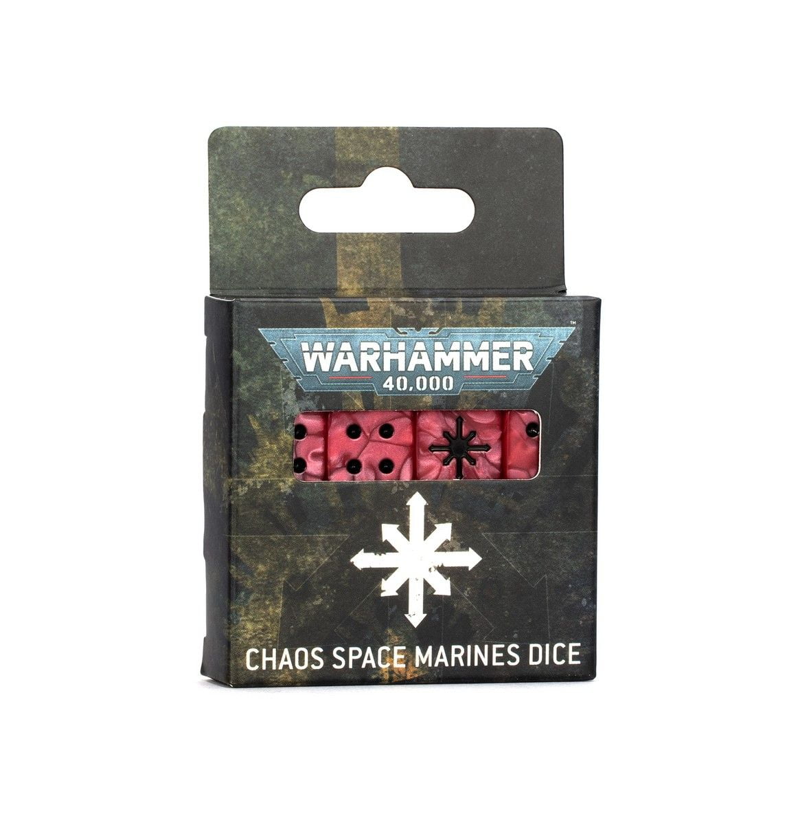 Warhammer 40000: Chaos Space Marines Dice Set