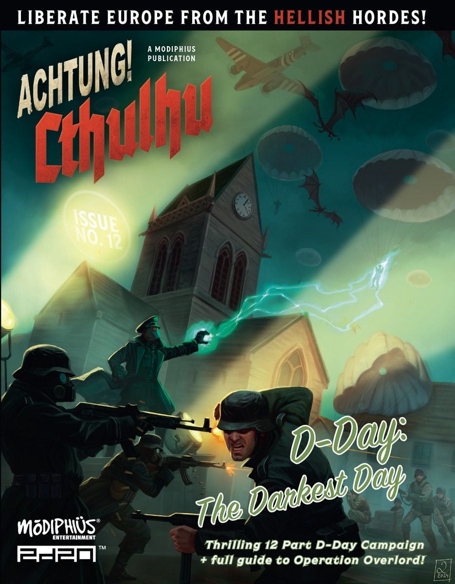 Achtung! Cthulhu 2d20: D-Day - The Darkest Day