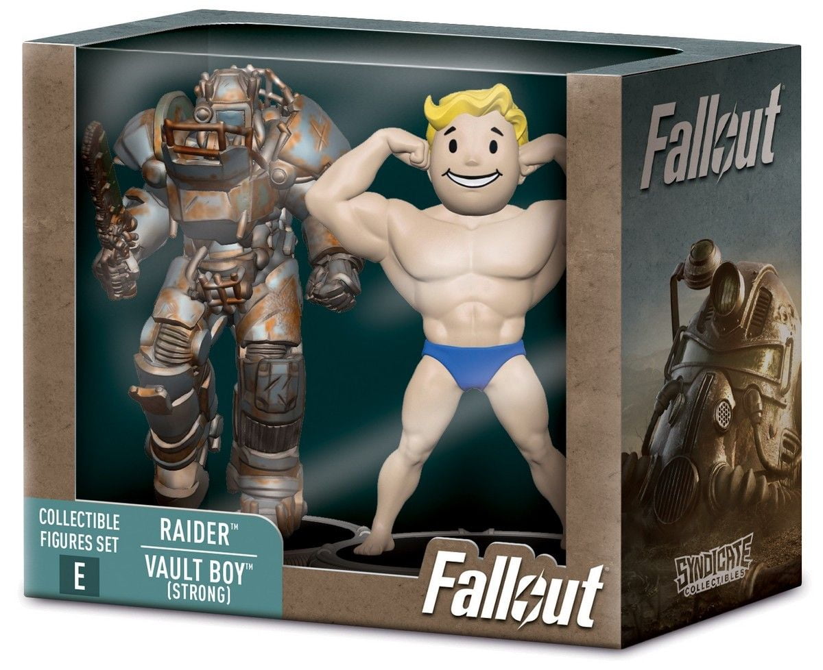 Fallout: Raider & Vault Boy (Strong) - Collectible Figures Set